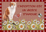 gif l'adoption est un geste d'amour
